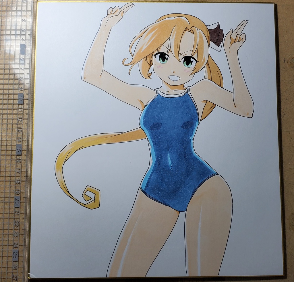 秋雲先生　色紙