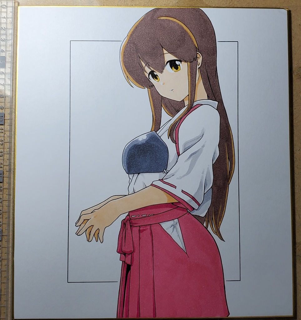 赤城さん　色紙