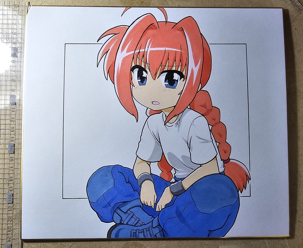 ヴィータちゃん　色紙