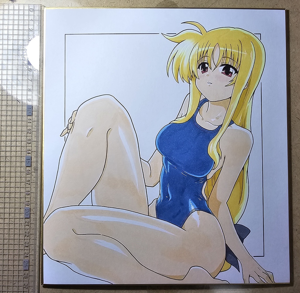 フェイトさん　色紙