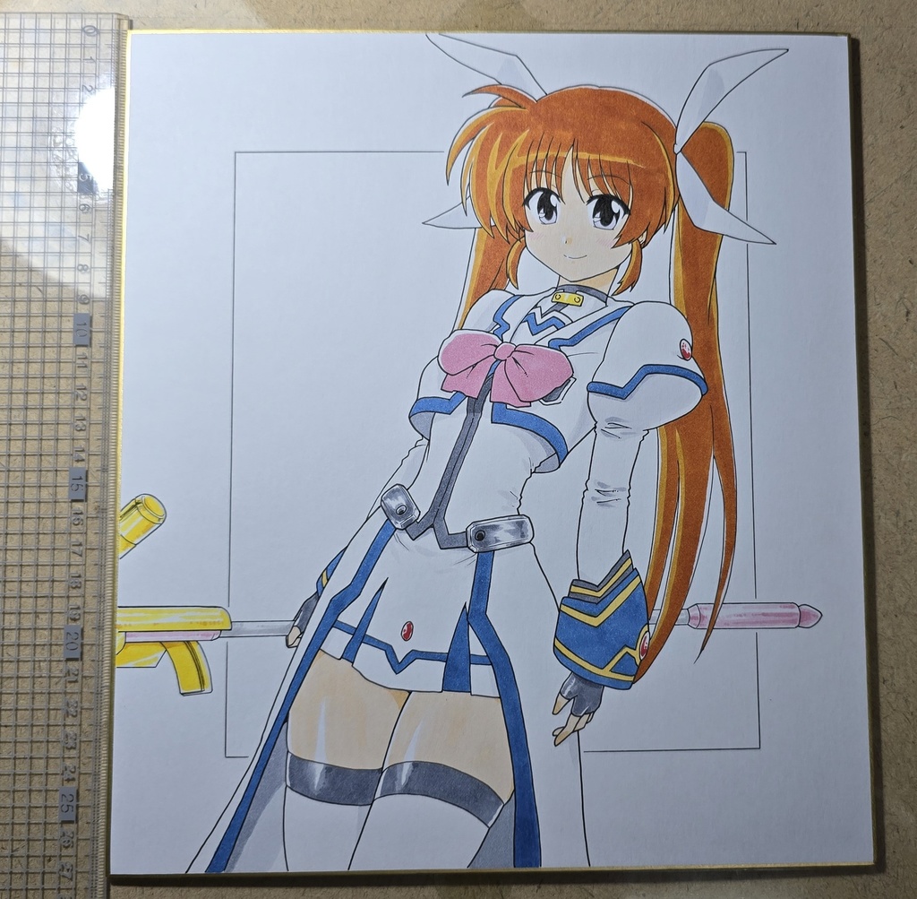 なのはさん 色紙