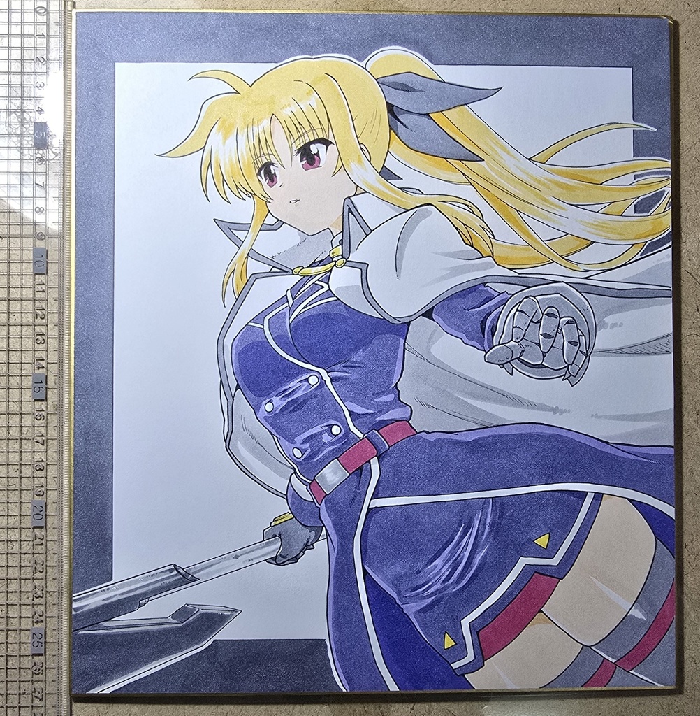 フェイトさん　色紙