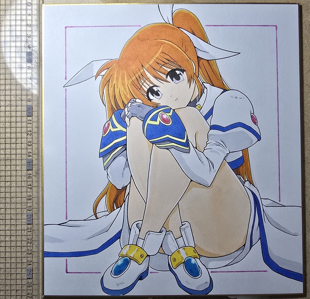 なのはさん　色紙