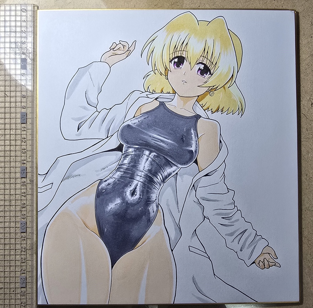 シャマル先生　色紙