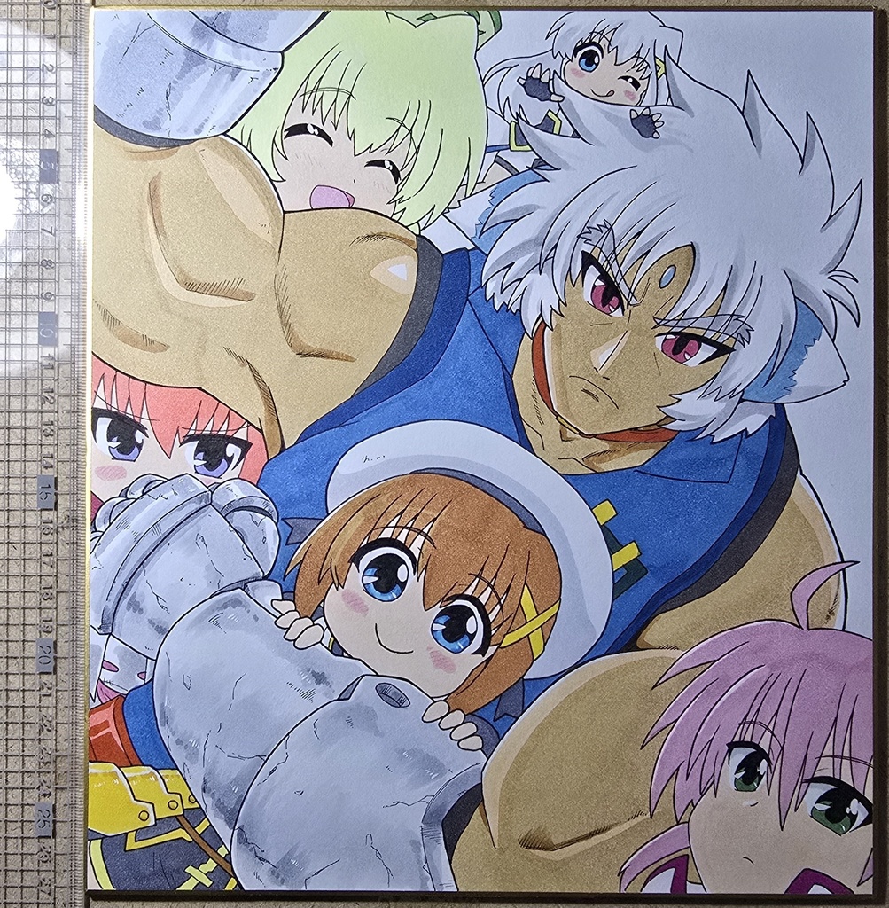 ザフィーラ　色紙