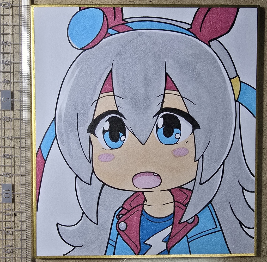 タマモクロス　色紙