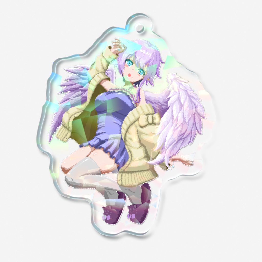 まりんちゃんホログラムアクリルキーホルダー