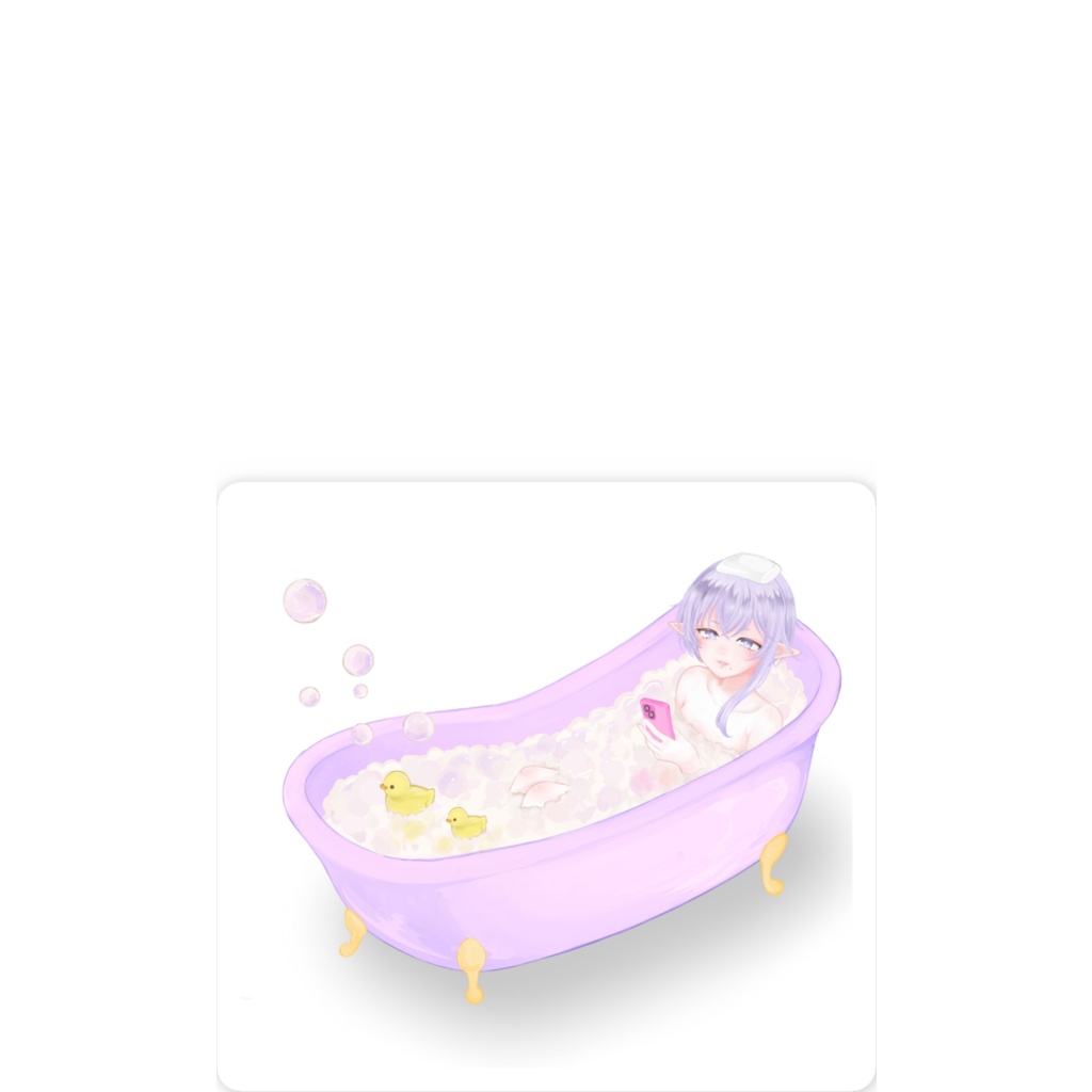 逆風呂難民まりんちゃんステッカー