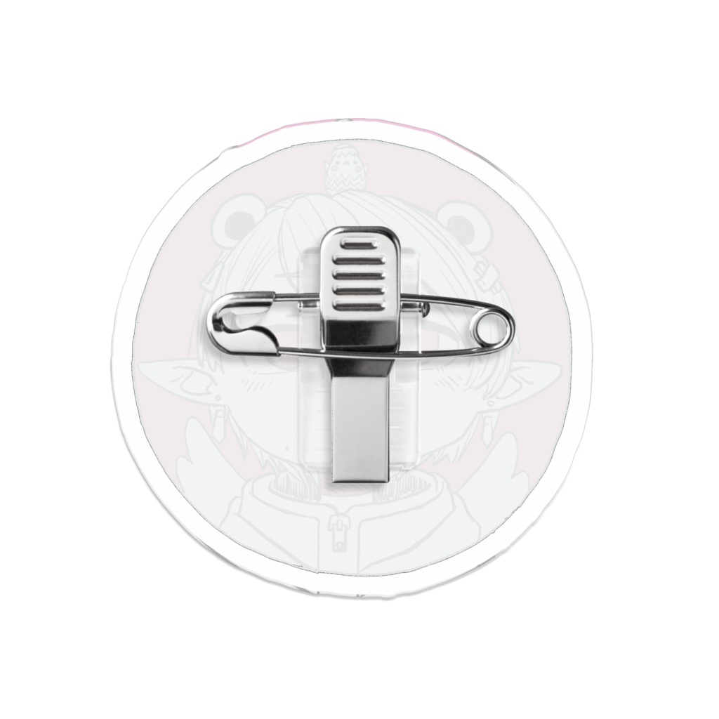 まりんちゃんアイコンアクリルバッジ