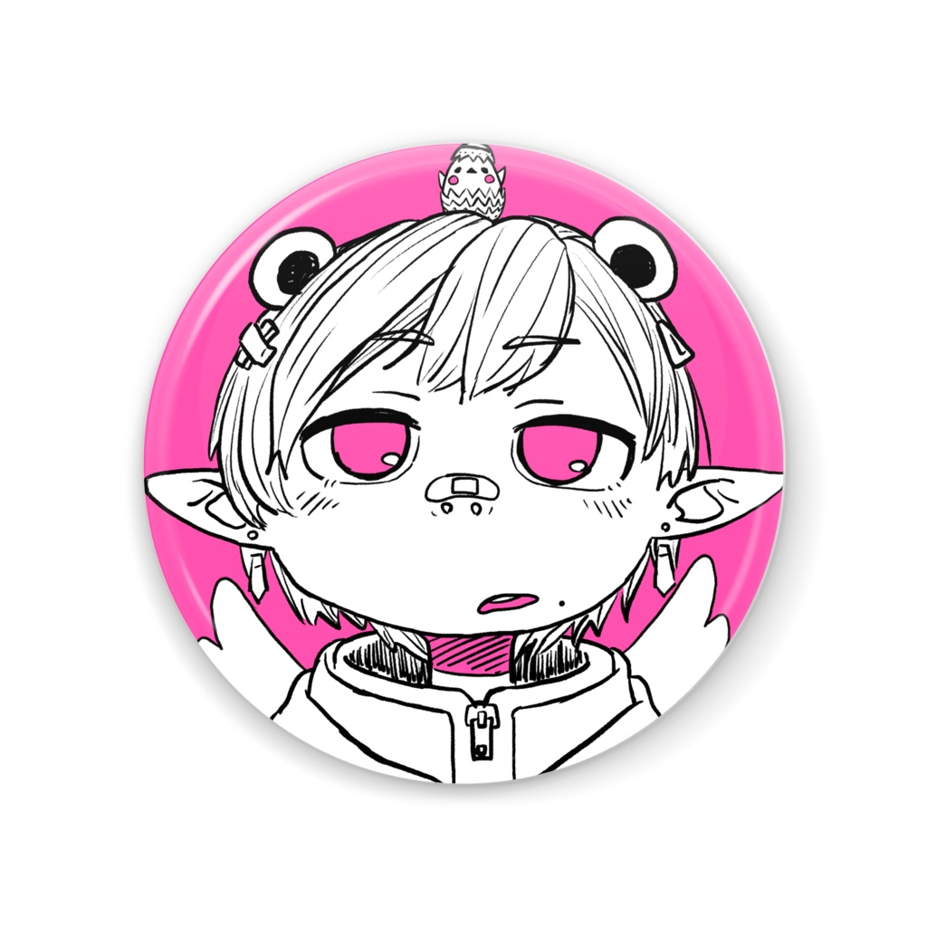まりんちゃんアイコン缶ミラー