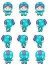 【pictSQUAREアバター】摂津のきり丸(ほわぬい風)ver.2