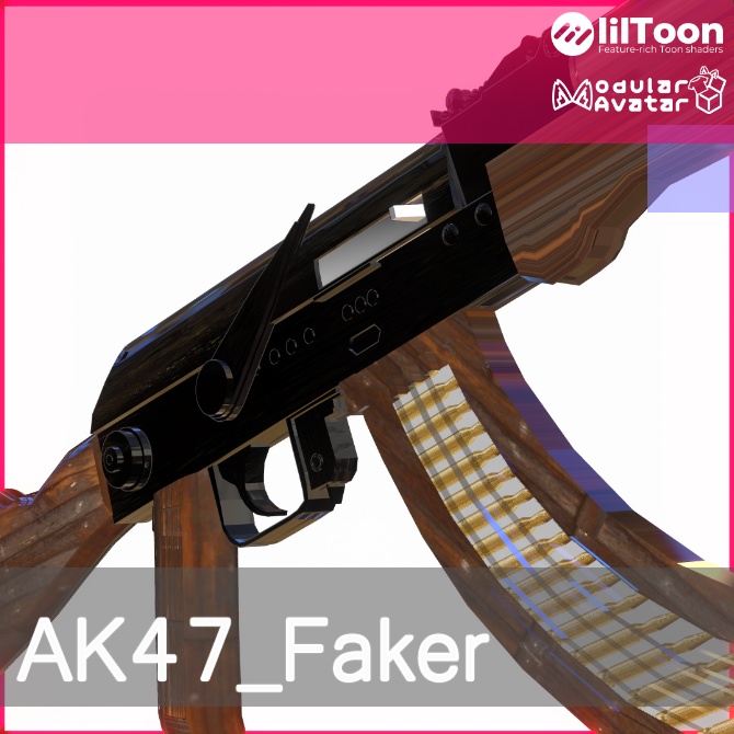 【MA対応】AK47_Faker【各種ギミック付き】