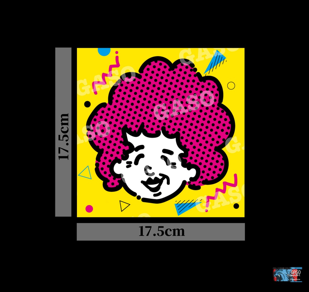 【20cmスクエア額縁対応】OKAN