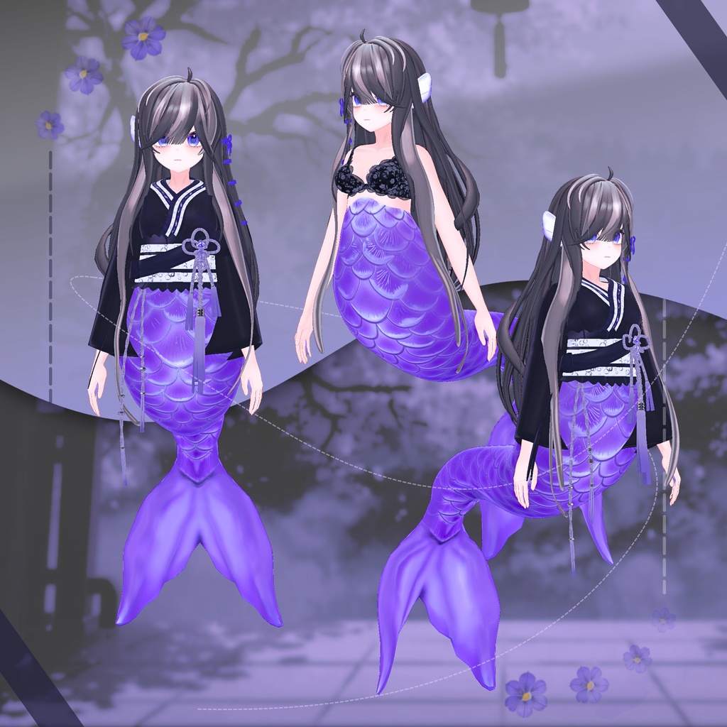 「清蓮」オリジナル3Dモデル