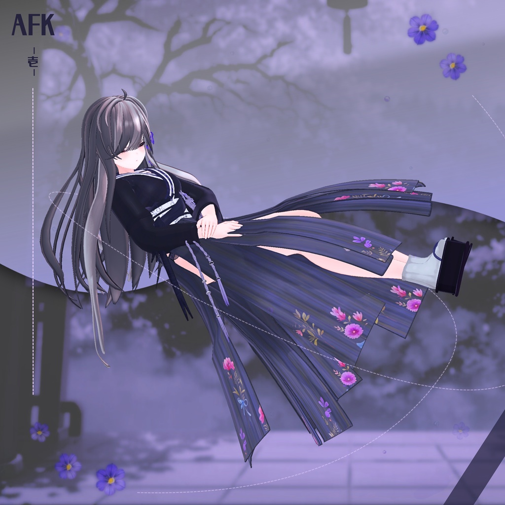 「清蓮」オリジナル3Dモデル