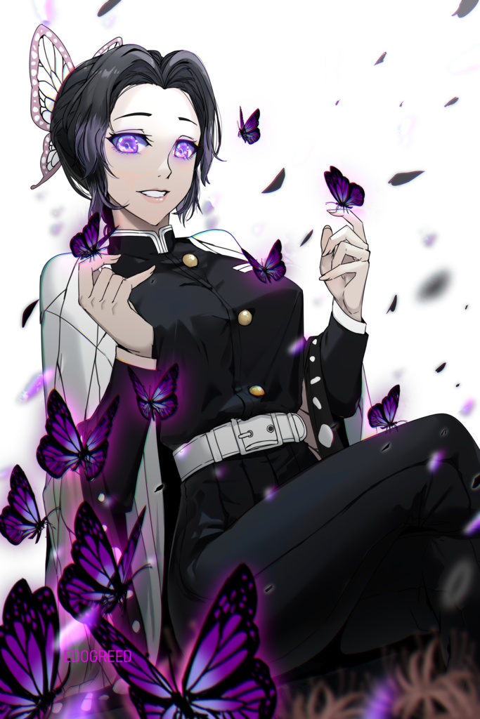 胡蝶しのぶ - 衣服