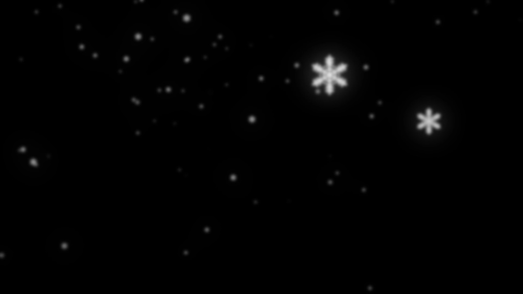 【無料】雪パーティクル