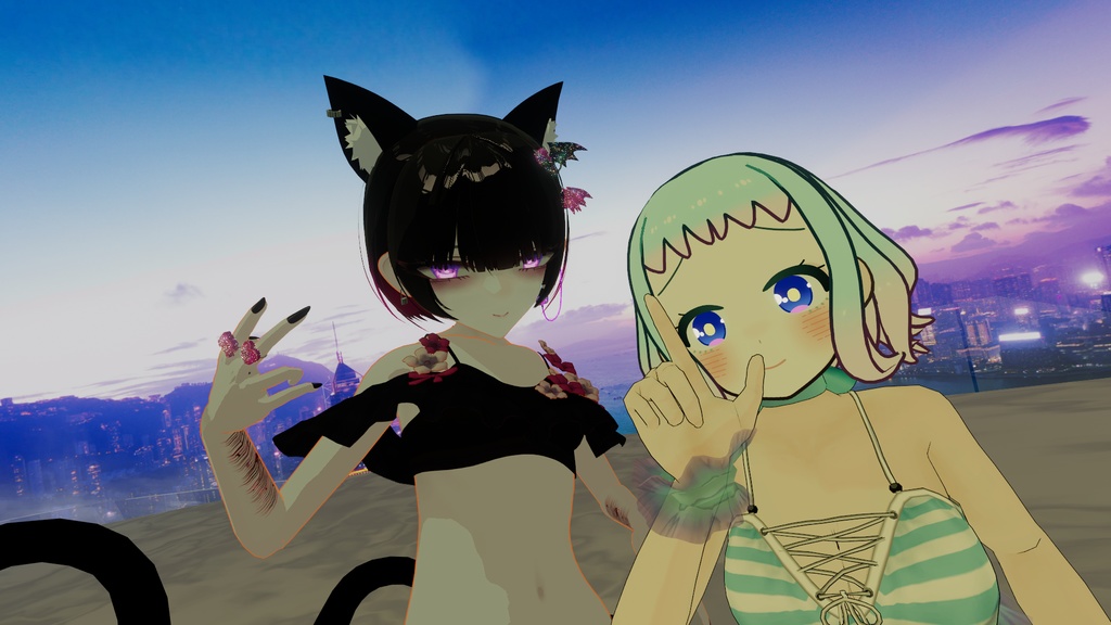 【北千住千洋×すのう・あにぅコラボグッズ】ステッカー(PixivFactory製)