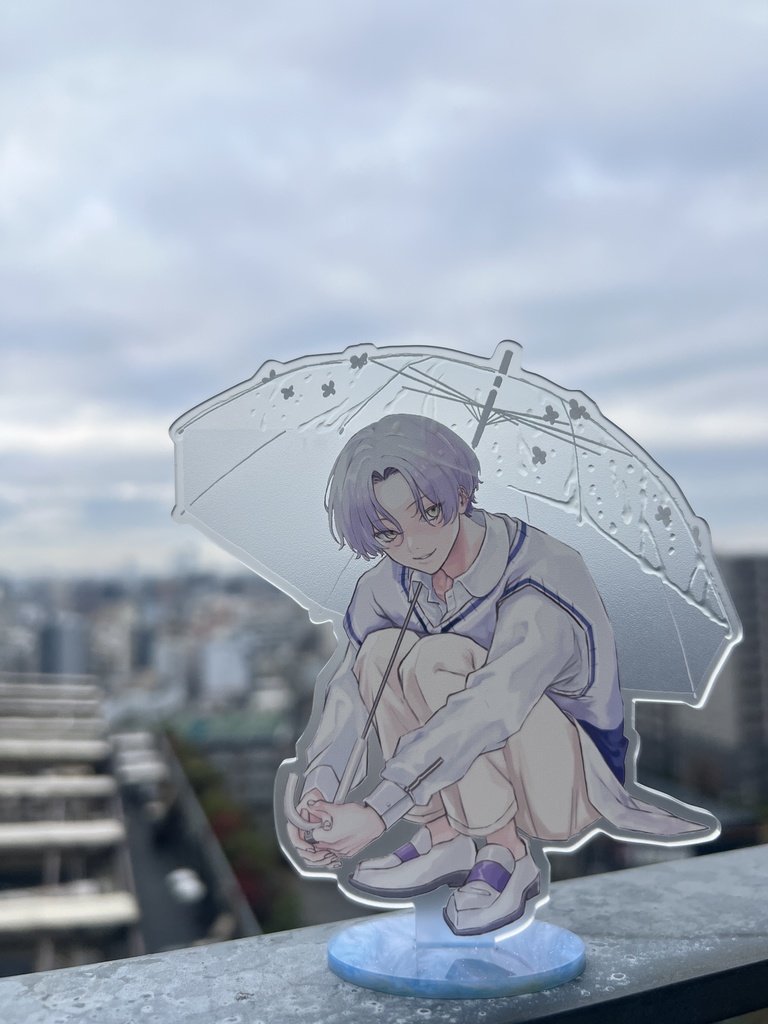 雨の日の可不可くんアクリルスタンド