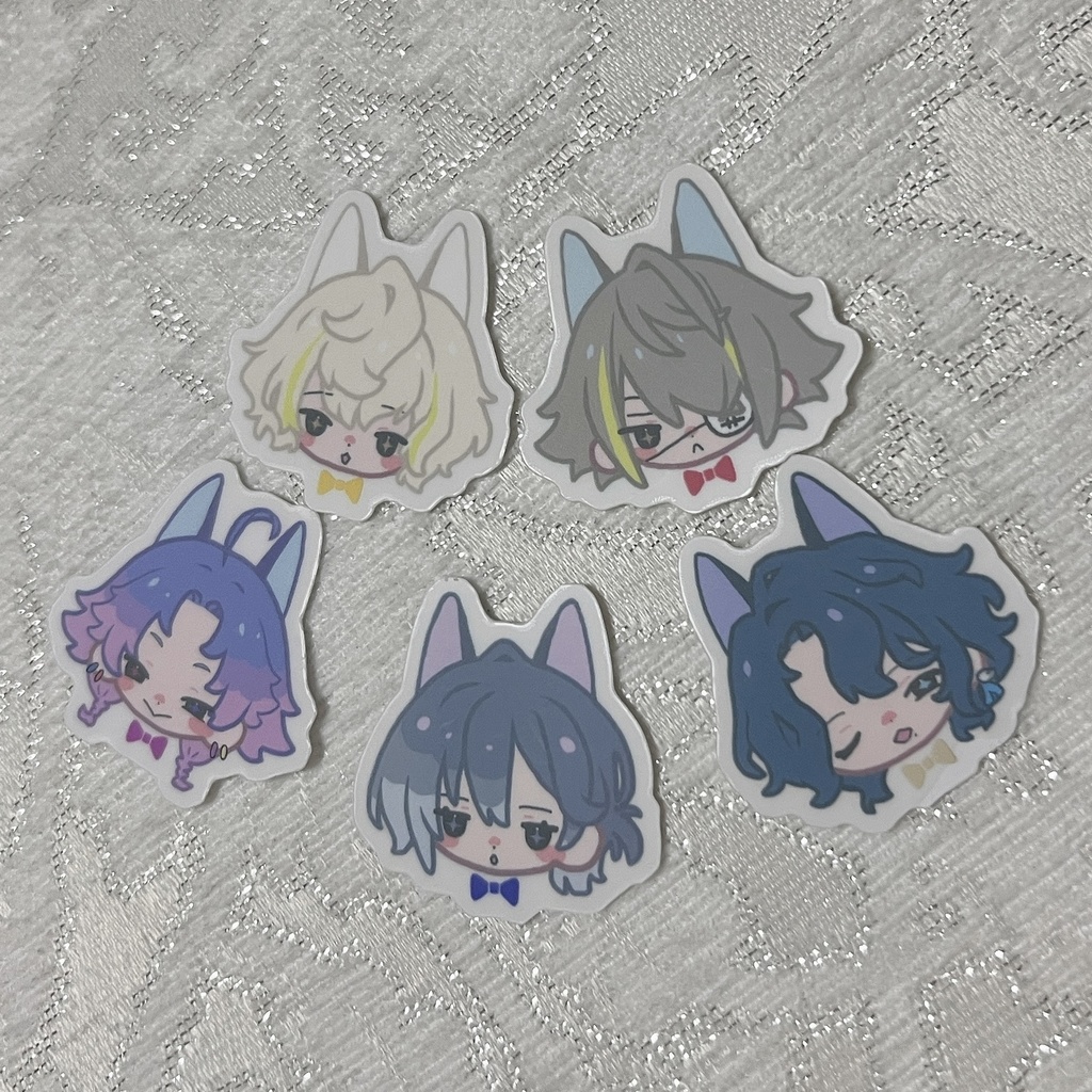 L4mpsねこみみステッカー