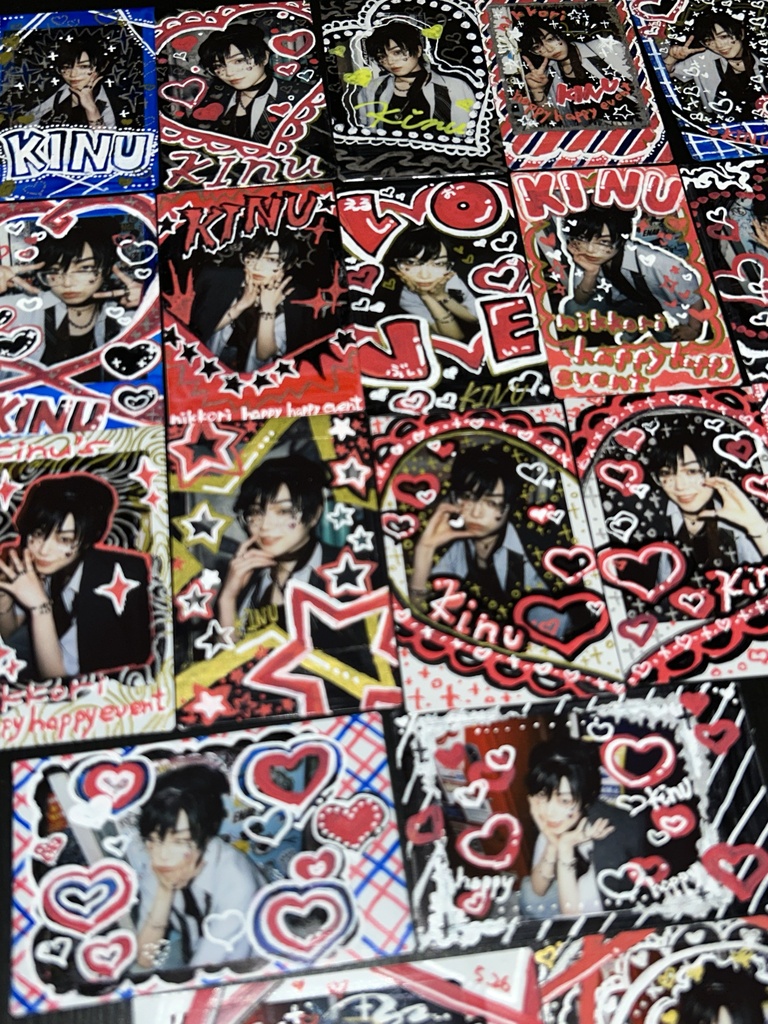 《落書きチェキ》nikkori happy happy event