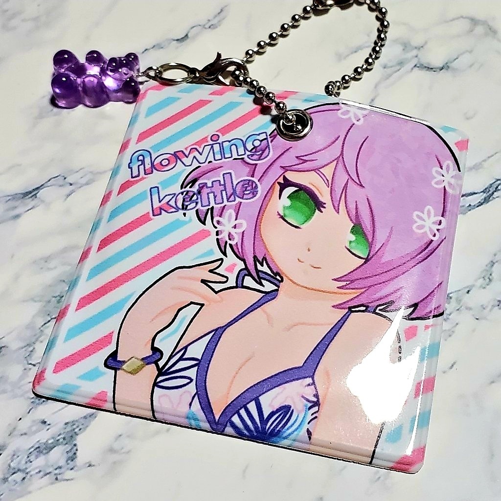 水着ネヴァン レコード風チャーム