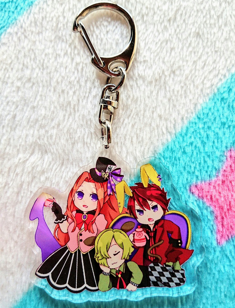 しんらぶ おはなしイメージアクキー