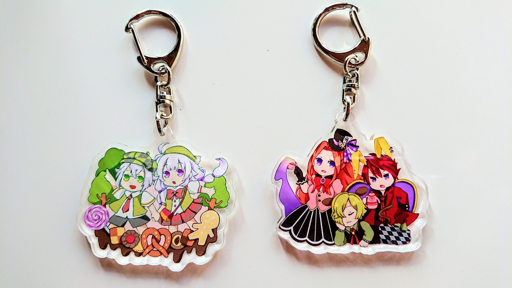 しんらぶ おはなしイメージアクキー