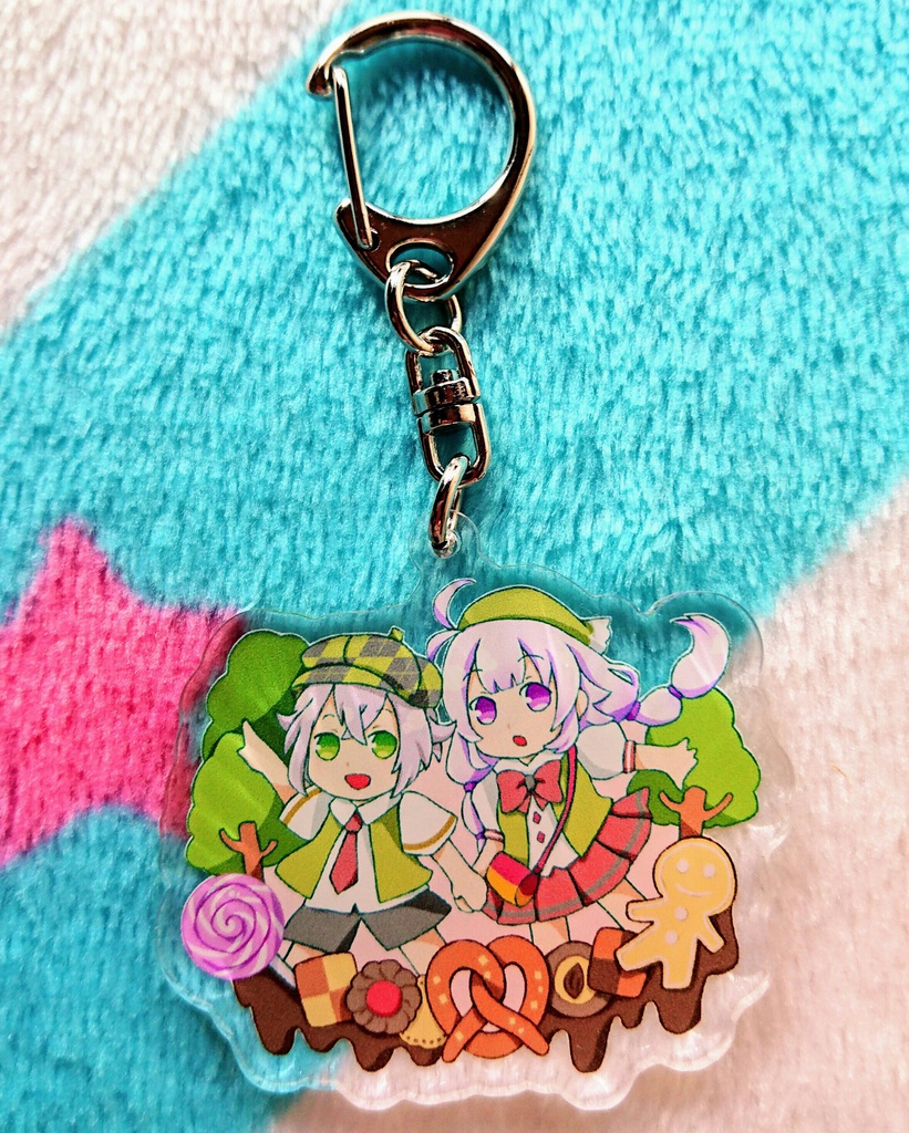 しんらぶ おはなしイメージアクキー