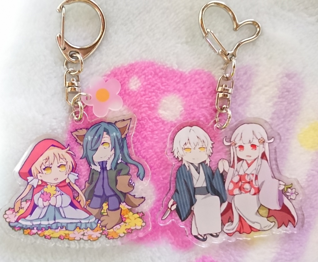 しんらぶ おはなしイメージアクキー