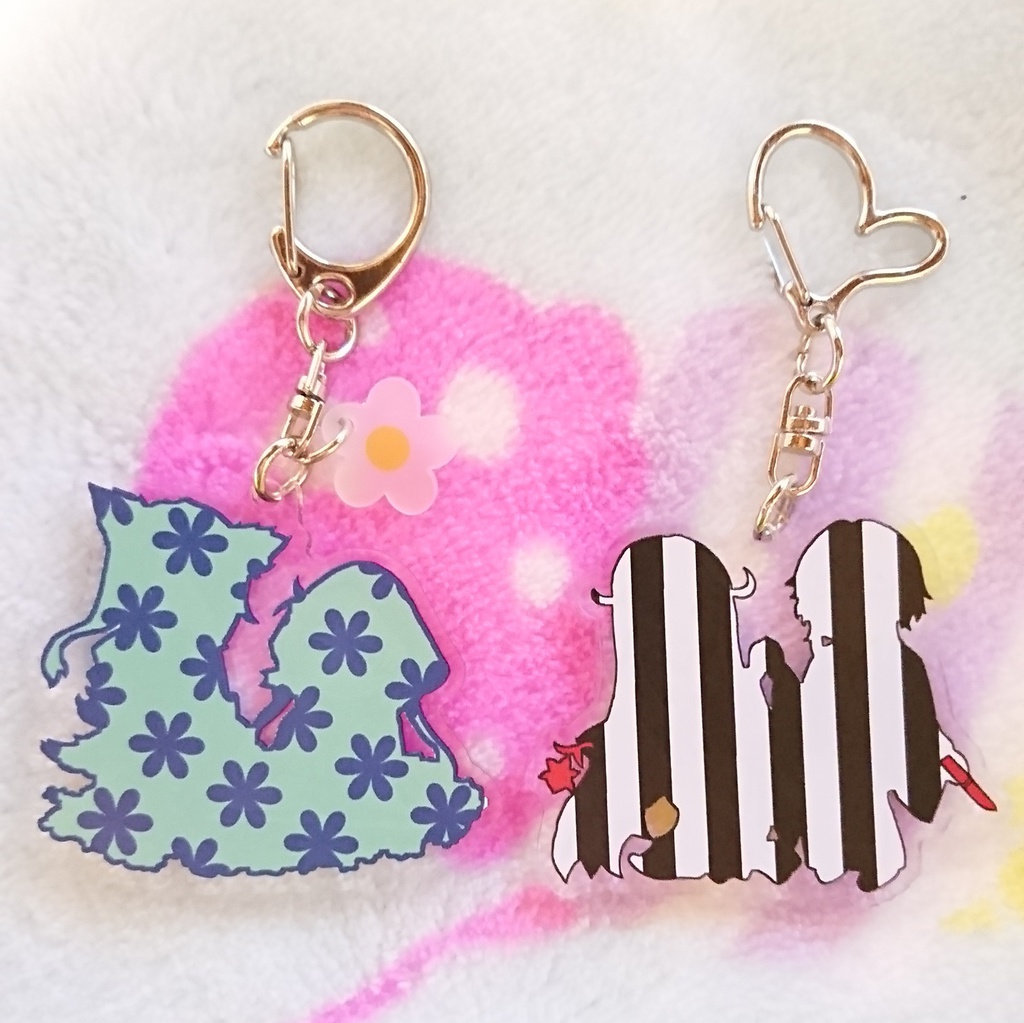 しんらぶ おはなしイメージアクキー