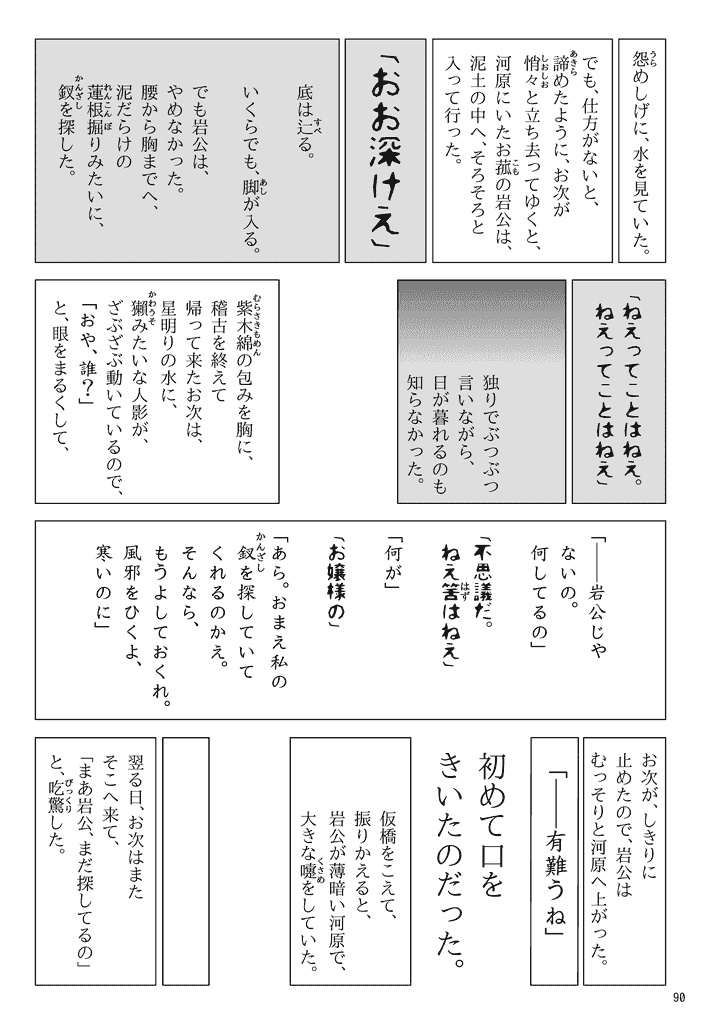 文学の名作をコマ割りしちゃいました