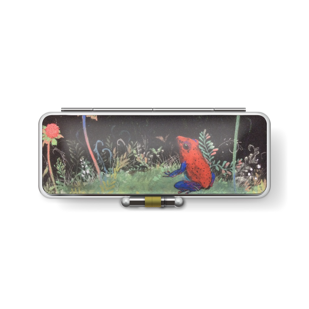 ヤドクガエル 印鑑ケース