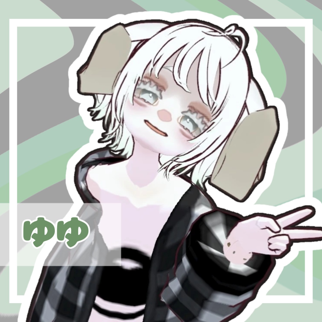 【オリジナル3Dモデル】ゆゆ