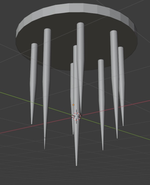 Smol Beans Optimized Hanging Chandelier's 3 variations