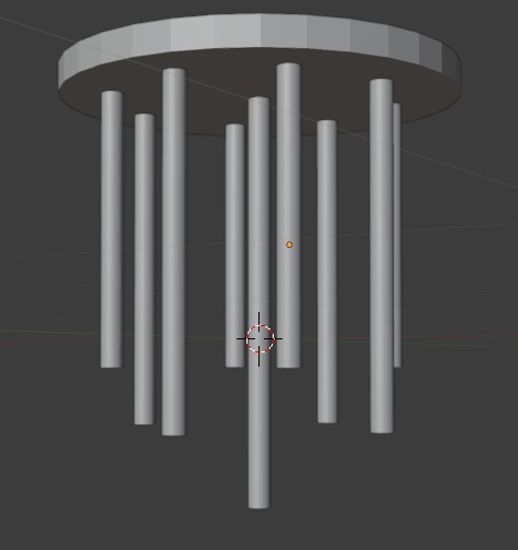 Smol Beans Optimized Hanging Chandelier's 3 variations