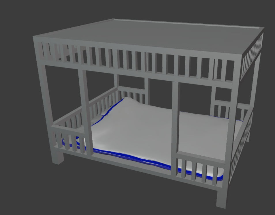 Smol Beans Canopy Bed