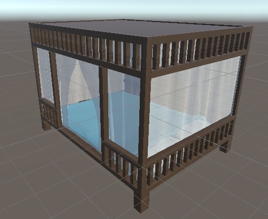 Smol Beans Canopy Bed