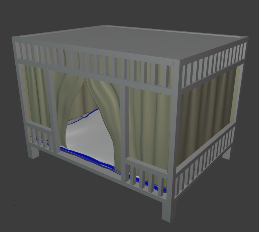 Smol Beans Canopy Bed