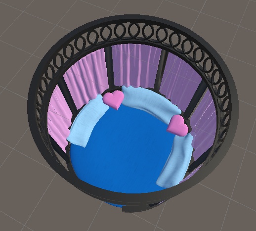 Fancy Circle Bed