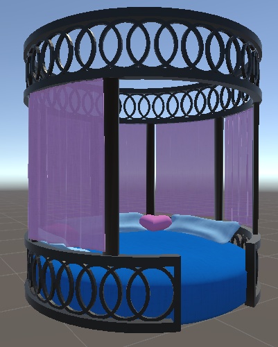 Fancy Circle Bed