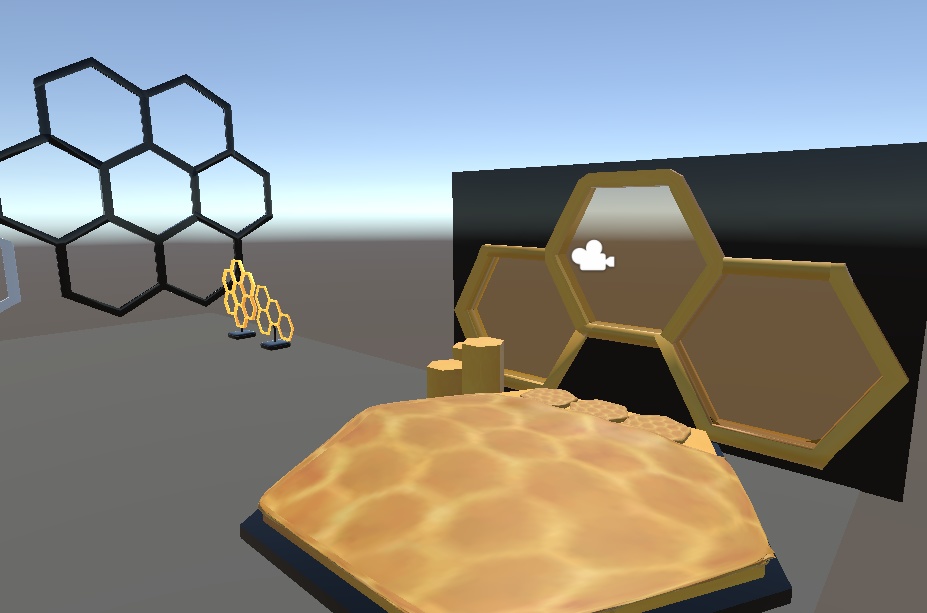 Honey comb furniture set