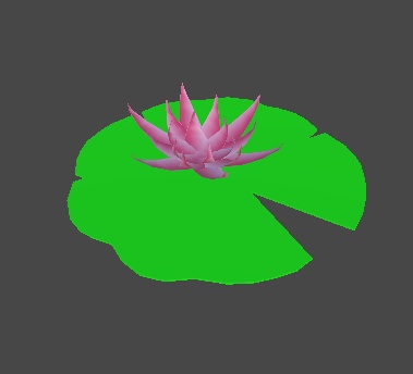 Lowpoly Lily Pad