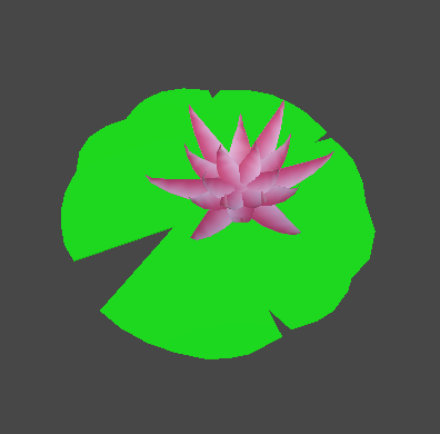 Lowpoly Lily Pad