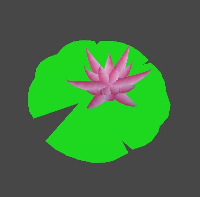 Lowpoly Lily Pad