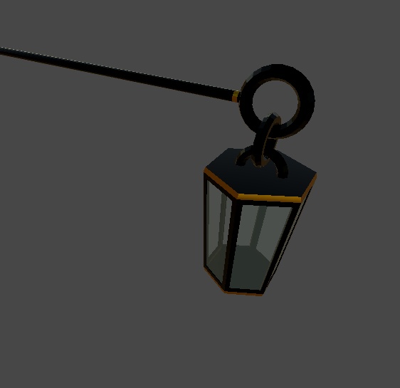 Lantern Staff with physics