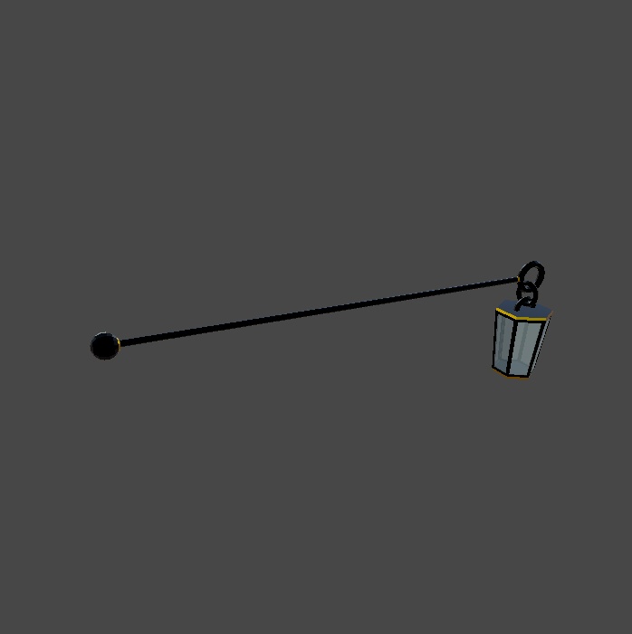 Lantern Staff with physics