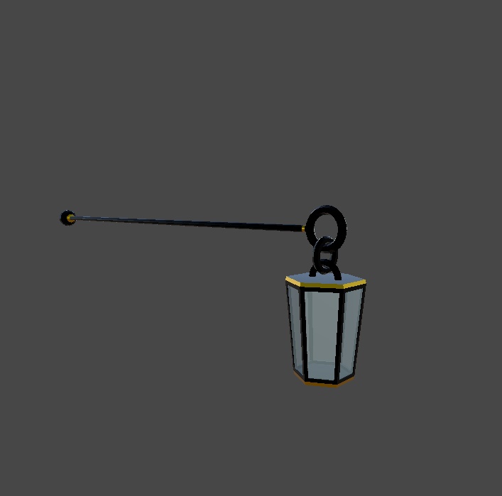 Lantern Staff with physics
