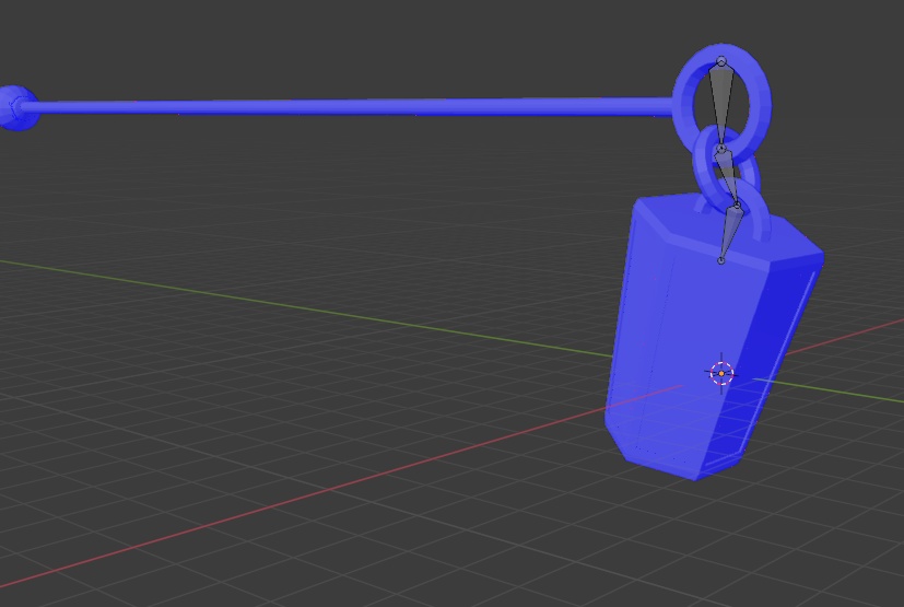 Lantern Staff with physics