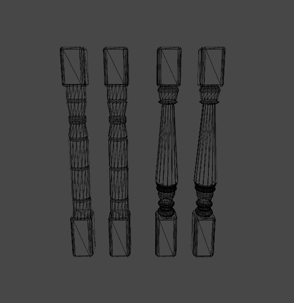 Fancy Round Banisters